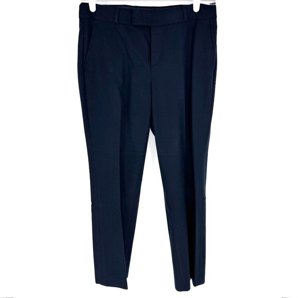 Banana Republic Martin Fit Cotton Stretch Trousers‎ Dark Navy Size 6